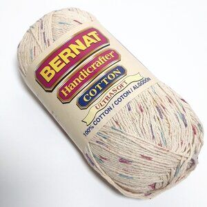 Bernat Handicrafter Cotton Potpourri Ombre Yarn 12 0z/340 grams 573 yards.